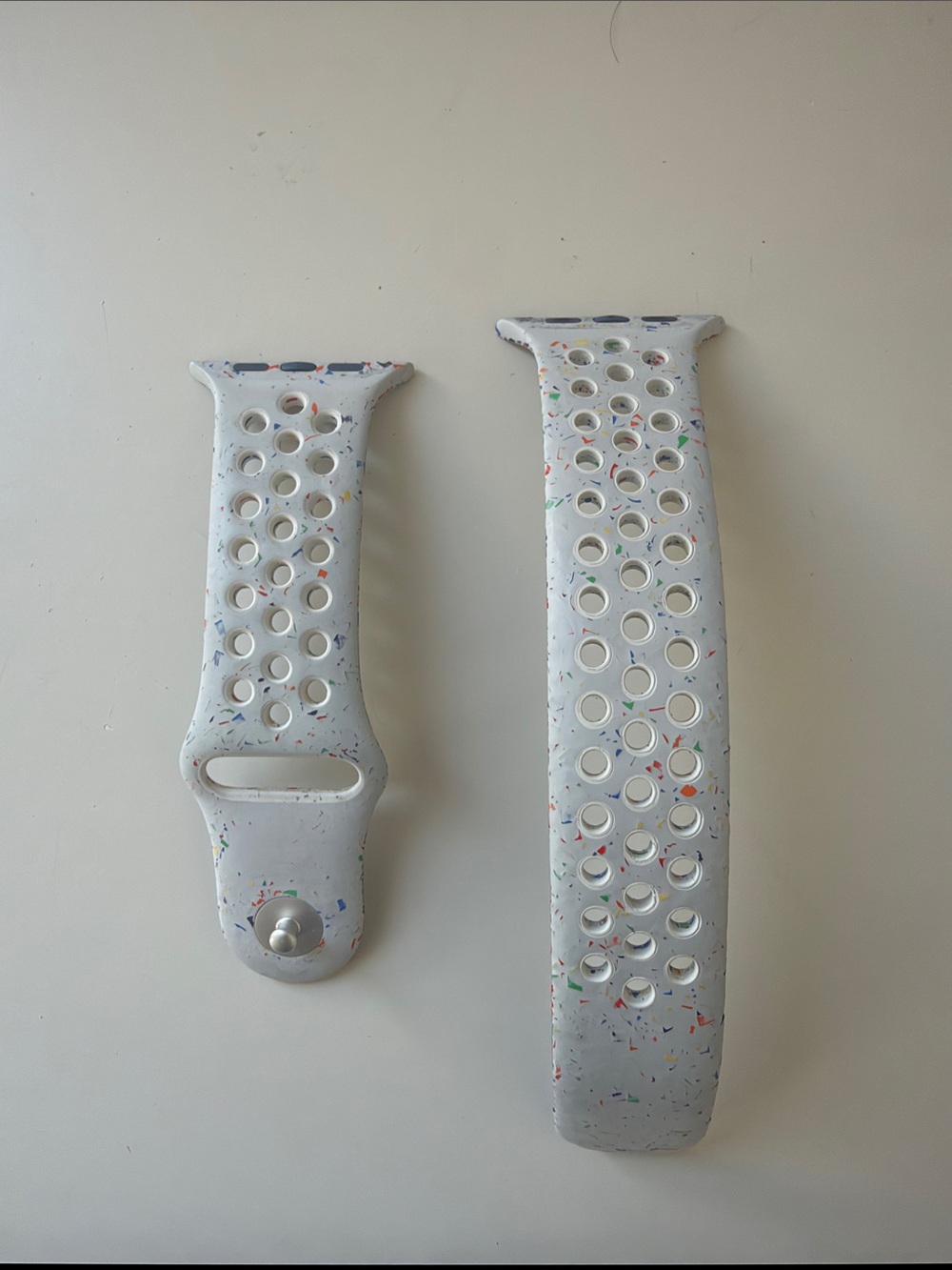 Nike Sport Watch Band - White Confetti